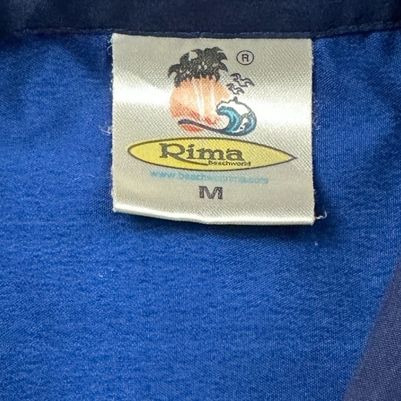 Rima Caribbean Pirate Hawaiian Shirt Size M - Picture 3 of 6